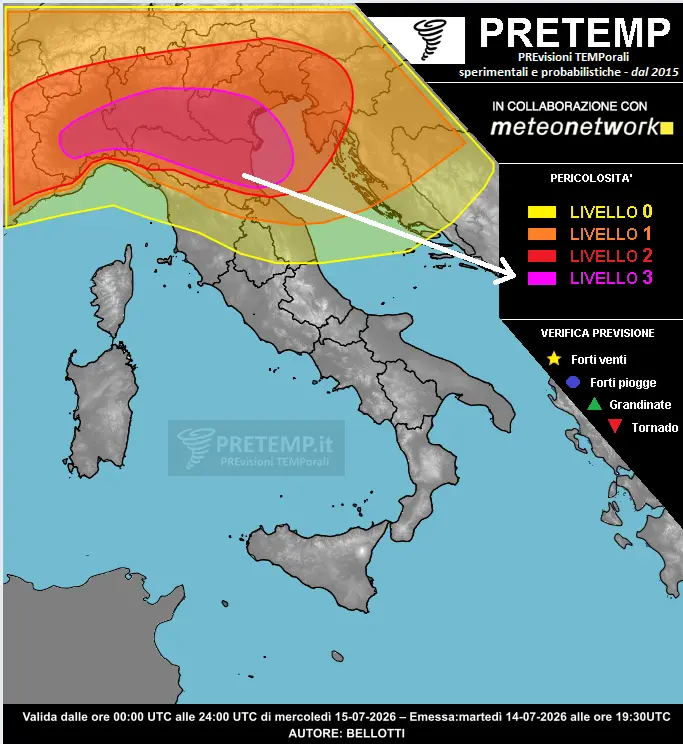 Aggiornamento di Giovedì 15 Luglio Ore 9.45