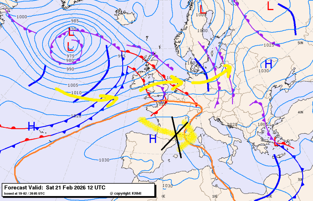 Previsione di Venerdì 20 Febbraio ore 13.30