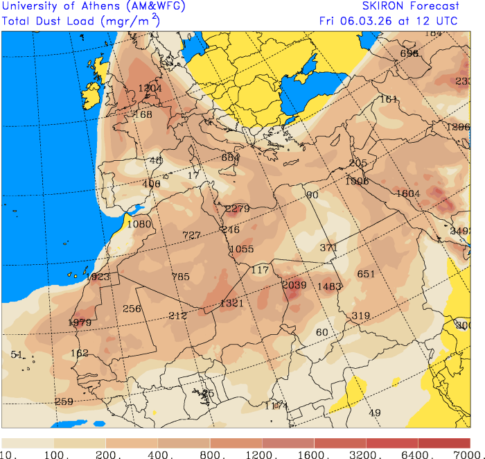 Previsione di Giovedì 5 marzo Ore 14.45