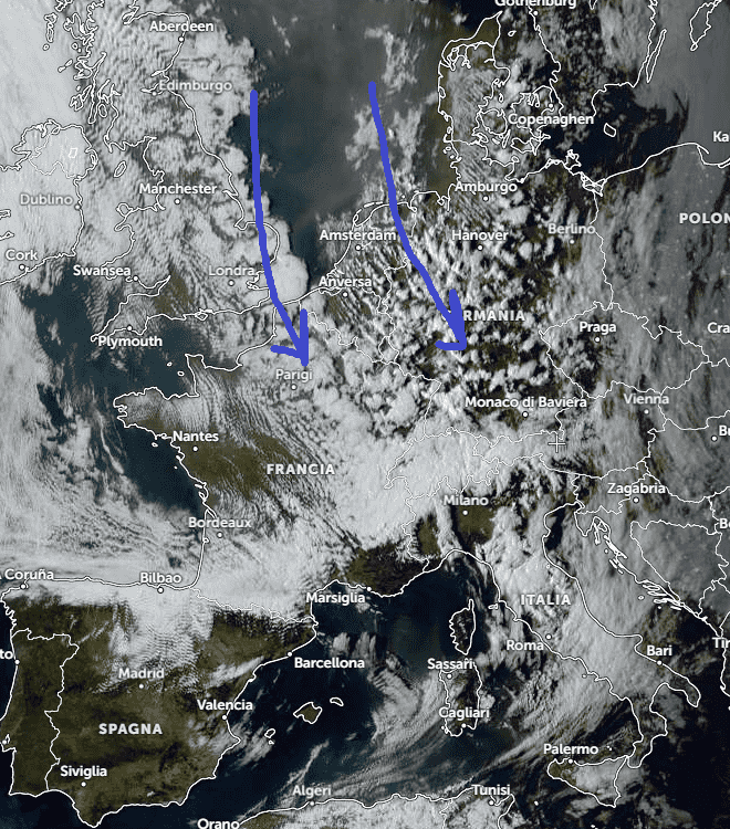 Previsione  di Lunedì 30 marzo Ore 19.10