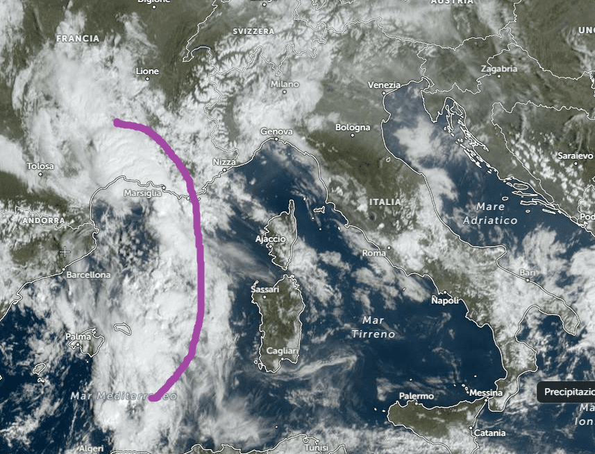Previsione di Lunedì 9 Marzo ore 11.00