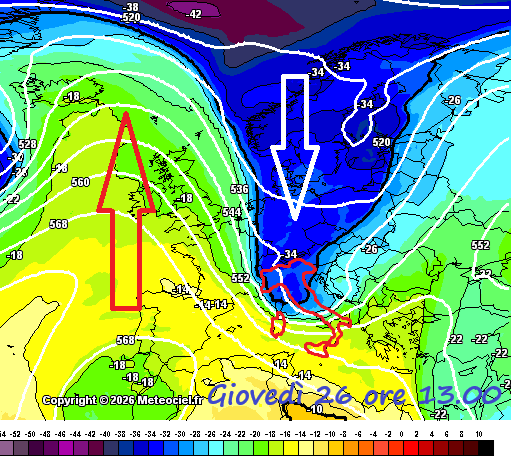 Previsione di Sabato 21 marzo Ore 15.45