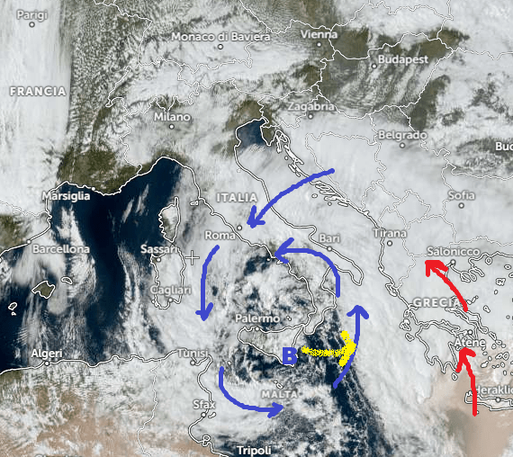 Previsione di Mercoledì 1 Aprile Ore 16.40