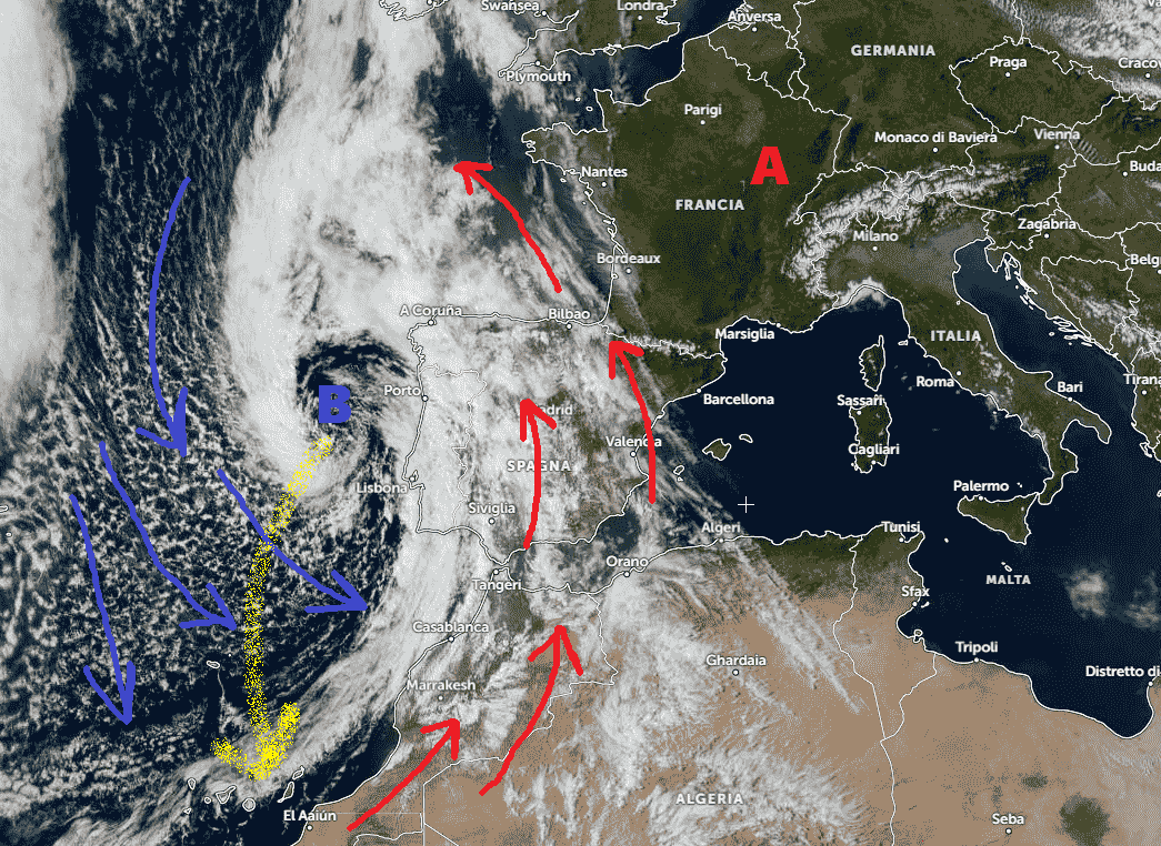Previsione di martedì 7 Aprile Ore 18.00