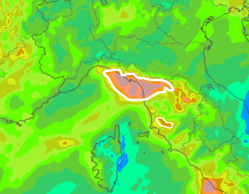 Previsione di Sabato 2 maggio Ore 10.00