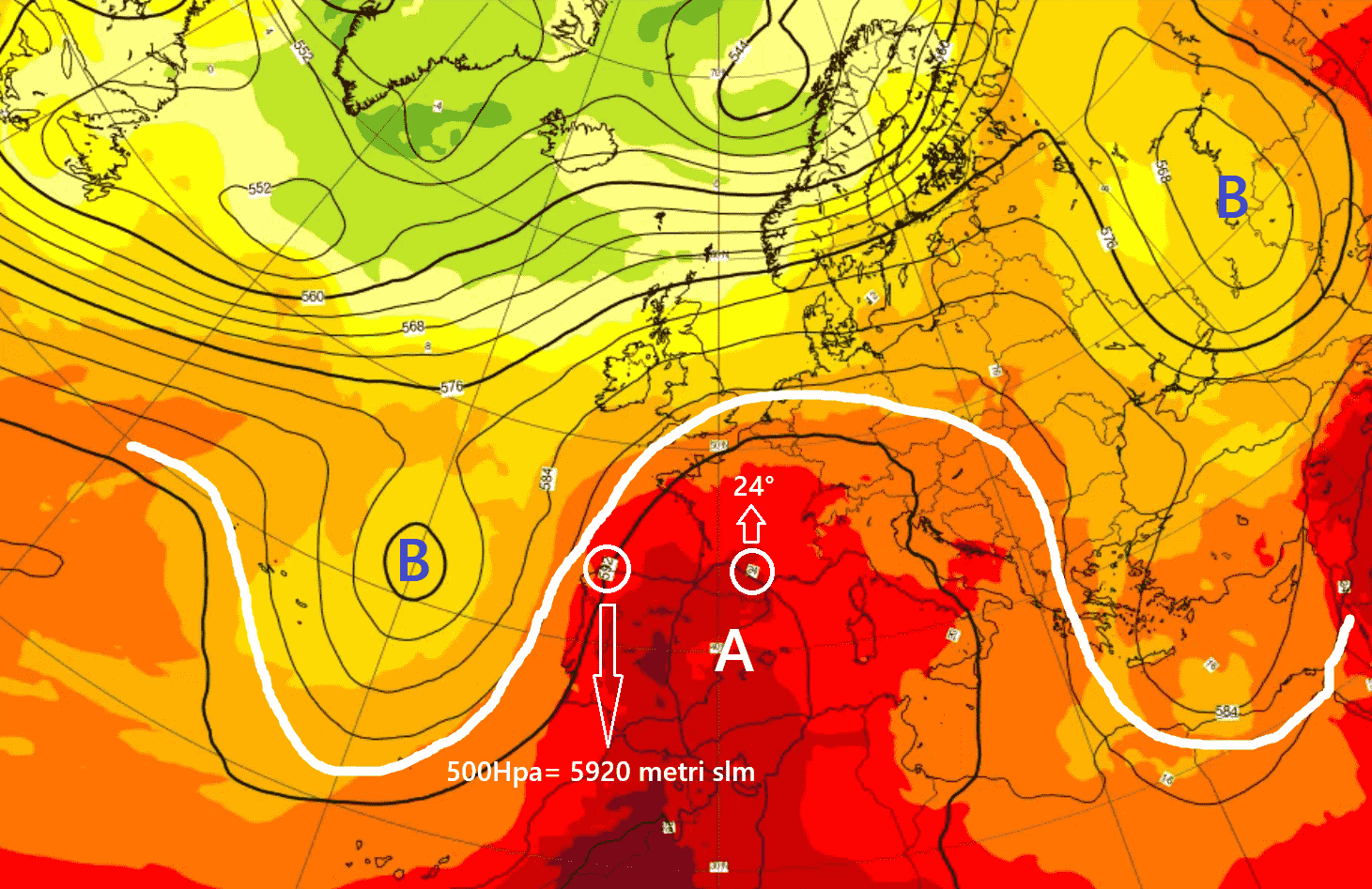 Previsione di Venerdì 19 Giugno Ore 16.15
